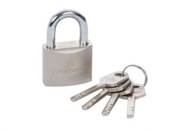 Blue Spot 77001 40mm Satin Finish Padlock