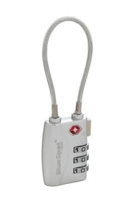 Blue Spot 77052 TSA Combination Travel Lock 30mm