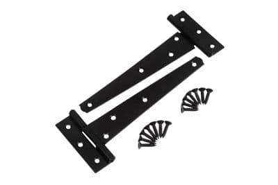 Blue Spot 78027 Black Powder Coated Tee Hinge 152mm