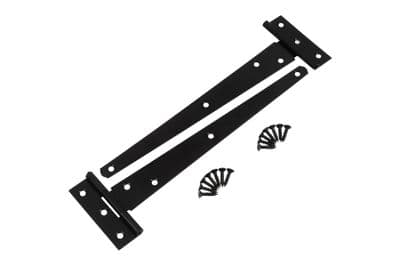 Blue Spot 78029 Black Powder Coated Tee Hinge 250mm