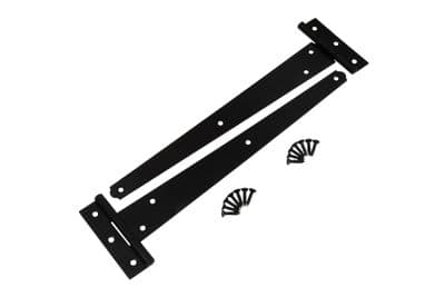 Blue Spot 78030 Black Powder Coated Tee Hinge 300mm