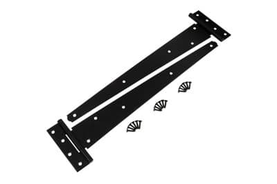 Blue Spot 78031 Black Powder Coated Tee Hinge 400mm