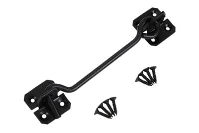 Blue Spot 78041 Black Powder Coated Cabin Hook 152mm