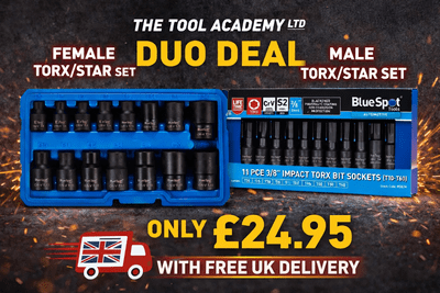 Blue Spot Impact Torx & E-Torx  3/8