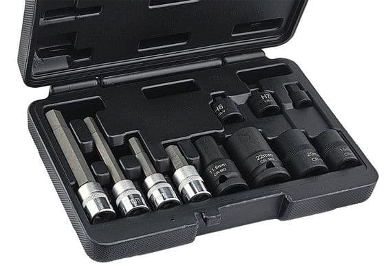 Britool Hallmark BHBCNS Brake Caliper Socket Set 11 Piece