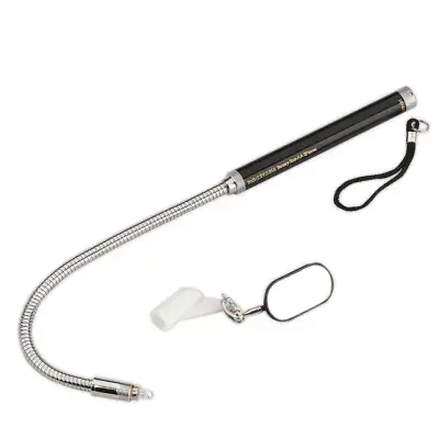 Britool Hallmark BHFIM Flexible Inspection Mirror With LED Light