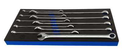 Britool Hallmark CEXMSET10TC 10 Piece Extra Long Combination Spanner Set