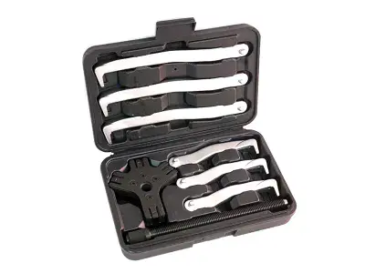 Britool Hallmark HM3LPS Triple or Twin Leg Reversible Puller Set 8 Piece