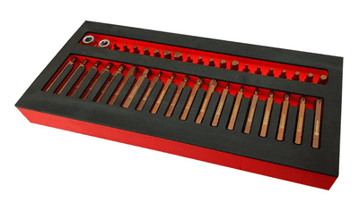 Britool Hallmark HMBIT40S2 40 Piece S2 Steel Bit Set