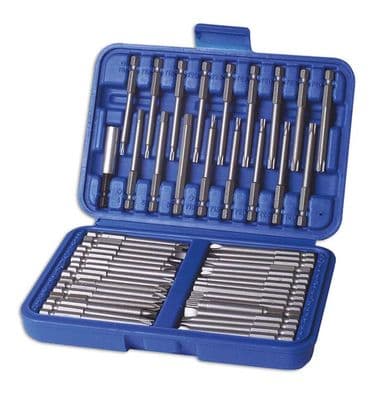 Britool Hallmark HMBIT50 50 Piece Extra Long Bit Set