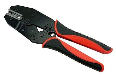 Britool Hallmark HMCPNI Non Insulated Ratchet Crimping Tool