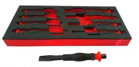 Britool Hallmark HMPC8TC 8 Piece Heavy Duty Punch & Chisel Set