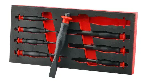 Britool Hallmark HMPC8TC 8 Piece Heavy Duty Punch & Chisel Set