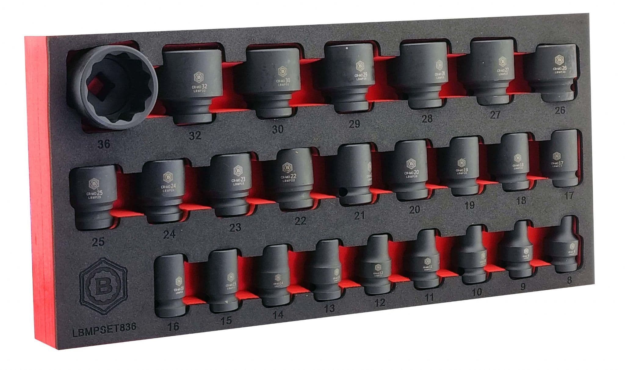 BRITOOL Stecknuss 12-fach Innensechskant, 1/2 Zoll Antrieb, 26 Mm – Aus Chrom-Vanadium-Stahl