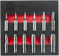 Britool Hallmark METXSET12L 12 Piece 3/8