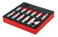Britool Hallmark METXSET12L 12 Piece 3/8
