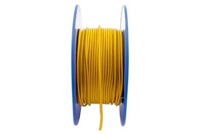 Connect 30017 Yellow Single Core Auto Cable 28/0.30  50m