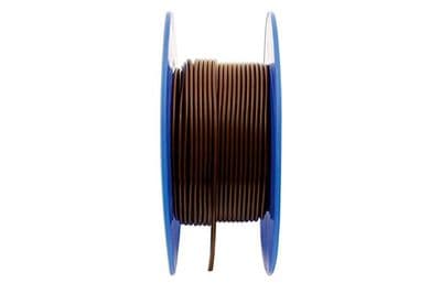 Connect 30032 Brown Thin Wall Single Core Cable28/0.30  50m