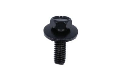 Connect 30056 Black Hex-Head Body Screw with Washer for Toyota 5pc