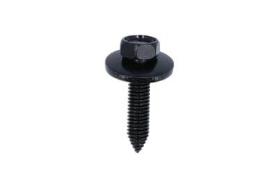 Connect 30057 Black Hex-Head Body Screw with Washer - for Vauxhall Opel 5pc