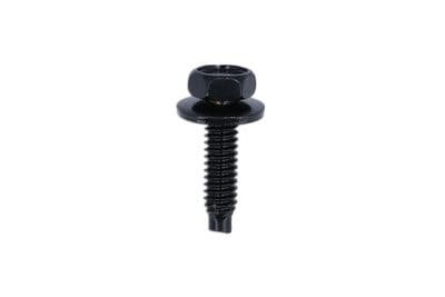 Connect 30058 Black Hex-Head Body Screw with Washer for Chrysler 5pc