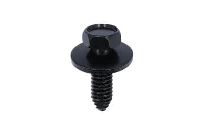 Connect 30069 Black Hex-Head Body Screw with Washer - for Vauxhall Opel 5pc