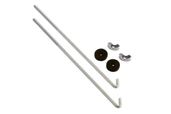 Connect 30126 Battery Hold Down Brackets 1 Set