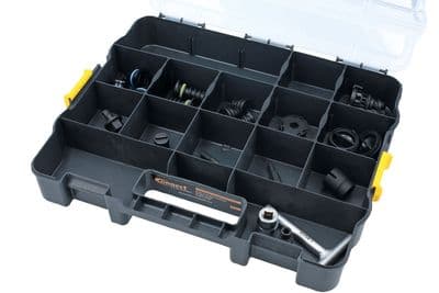 Connect 30294 Assorted Plastic Sump Plug Kit With Tools 21pc