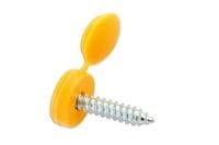 Connect 30634 Number Plate Security Screw-Yellow Pack 100
