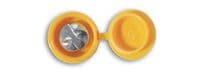 Connect 30634 Number Plate Security Screw-Yellow Pack 100