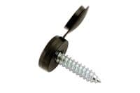 Connect 30635 Number Plate Security Screw-Black Pk 100
