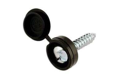 Connect 30635 Number Plate Security Screw-Black Pk 100