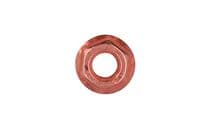 Connect 30739 Copper Flashed Nut Flanged M8 x 1.25 x 13mm Hex 5pc