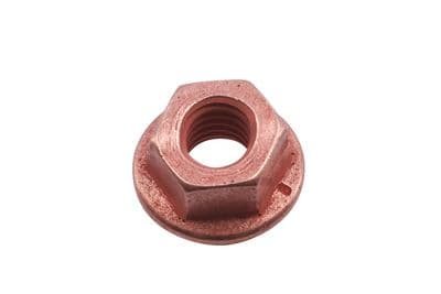 Connect 30741 Copper Flashed Nut Flanged & Self Locking M8 x 1.25 x 13mm Hex 5pc