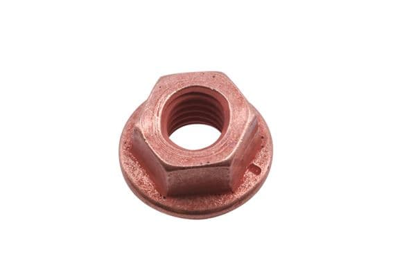 Connect 30741 Copper Flashed Nut Flanged & Self Locking M8 x 1.25 x 13mm Hex 5pc
