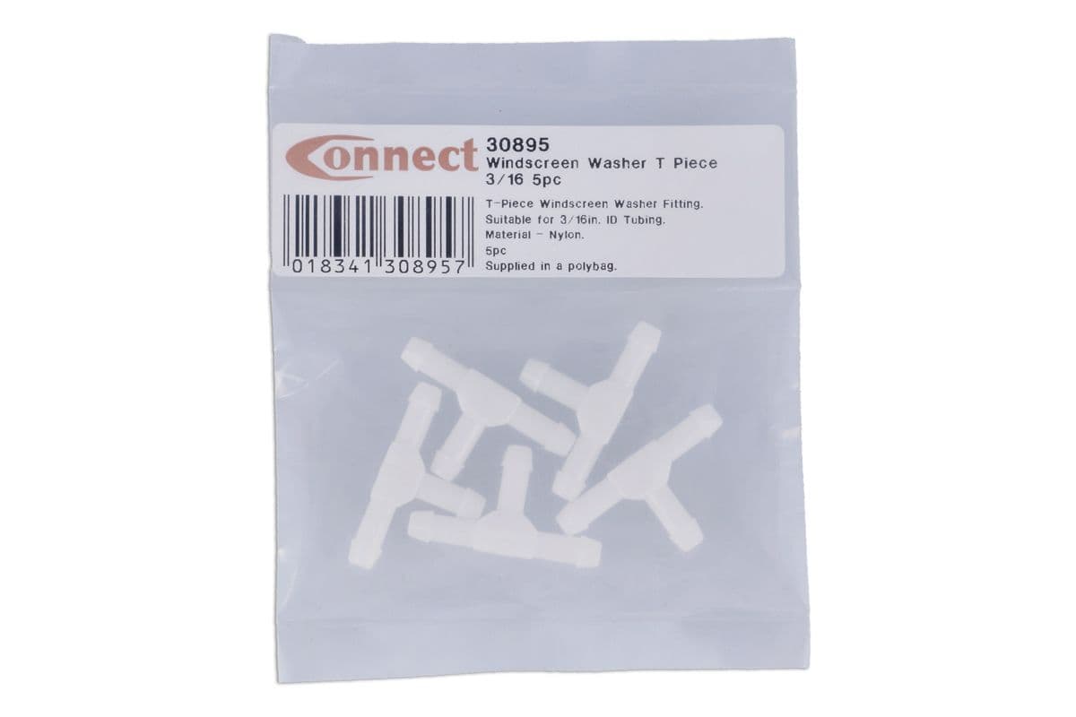 Connect 31093 Push-Fit 2 Way Divider 3/8in Pk 5 Connect 31093 Push-Fit 2 Way Divider 3/8in Pk 5
