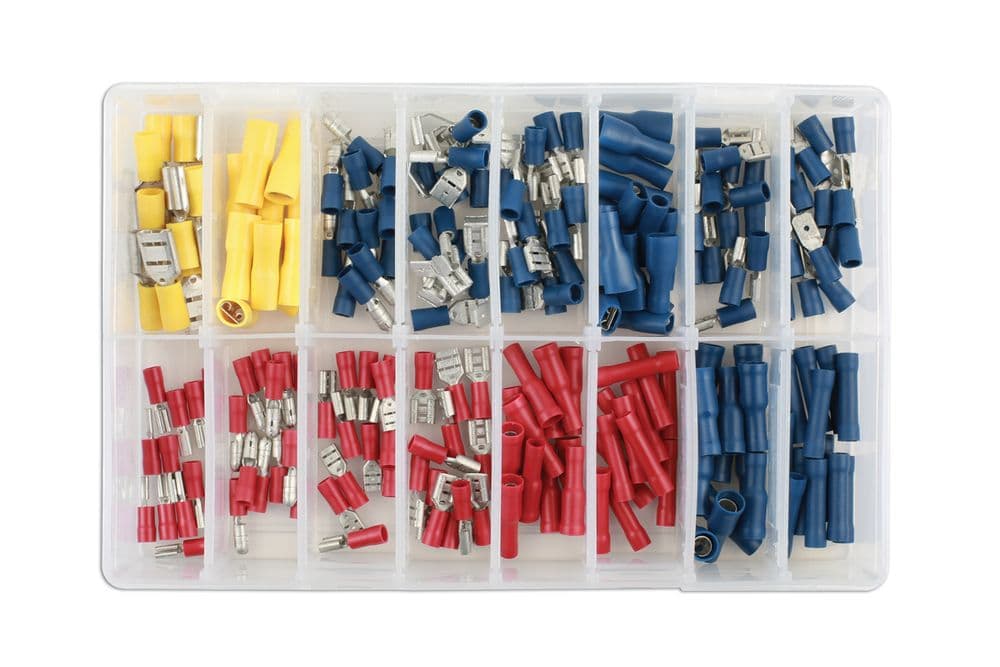 Connect 31853 Assorted Push-On Terminals Box Qty 200