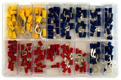 Connect 31854 Assorted Rings & Fork Terminals Box Qty 200