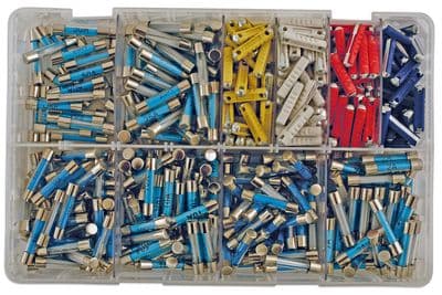 Connect 31859 Assorted Auto Fuses-Glass & Ceramic Box Qty 480