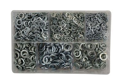 Connect 31866 Assorted 800 Pieces Metric Spring Washers Box