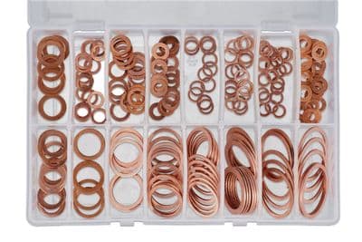 Connect 31870 225 Piece Imperial Assorted Copper Sealing Washers