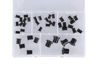 Connect 32452 Assorted Rubber Nut Insert Set 40pc