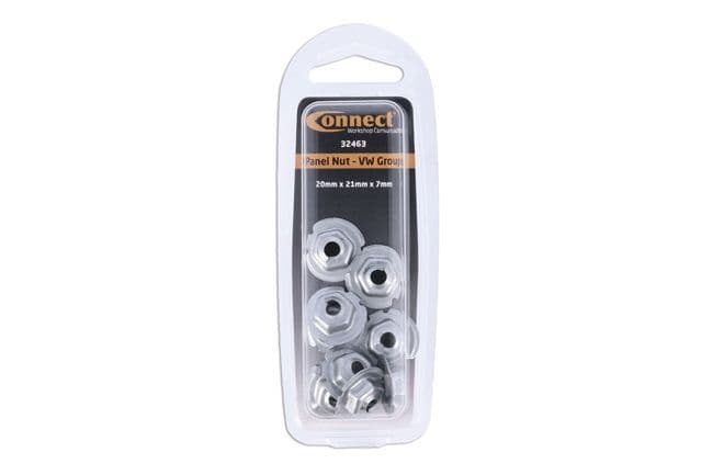 Connect 32463 Panel Nut Fits VW Group 10pc