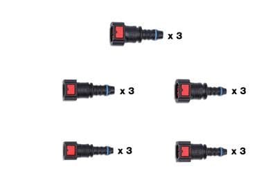 Connect 34227 Assorted AdBlue® Straight Quick Connectors 15pc