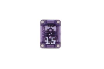 Connect 34285 Slotted M-Case Fuse 15A 2pc Cartridge Style
