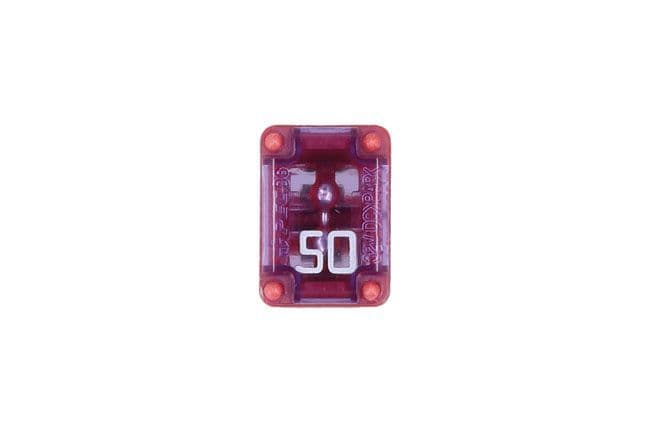 Connect 34290 Slotted M-Case Fuse 50A 2pc Cartridge Style