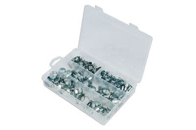 Connect 34334 Assorted Mini Hose Clips - 80pc