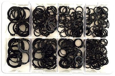 Connect 35005 Assorted External Metric Circlips Box 250