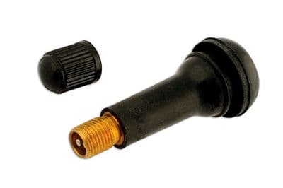 Connect 35070 Snap in Car Tyre Valves 11.5mm x 48.5mm Box 100