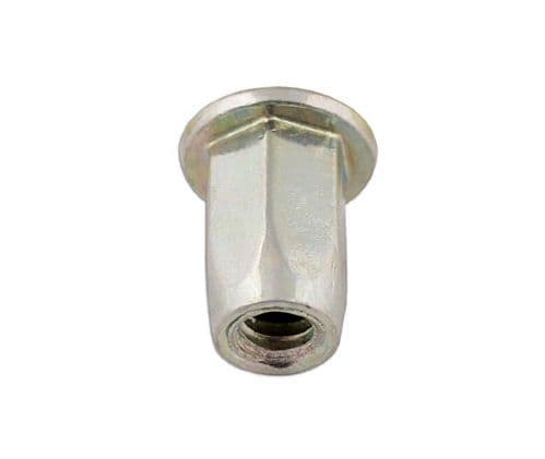 Connect 35107 Full Hex Threaded Insert 8 0mm Pack 50